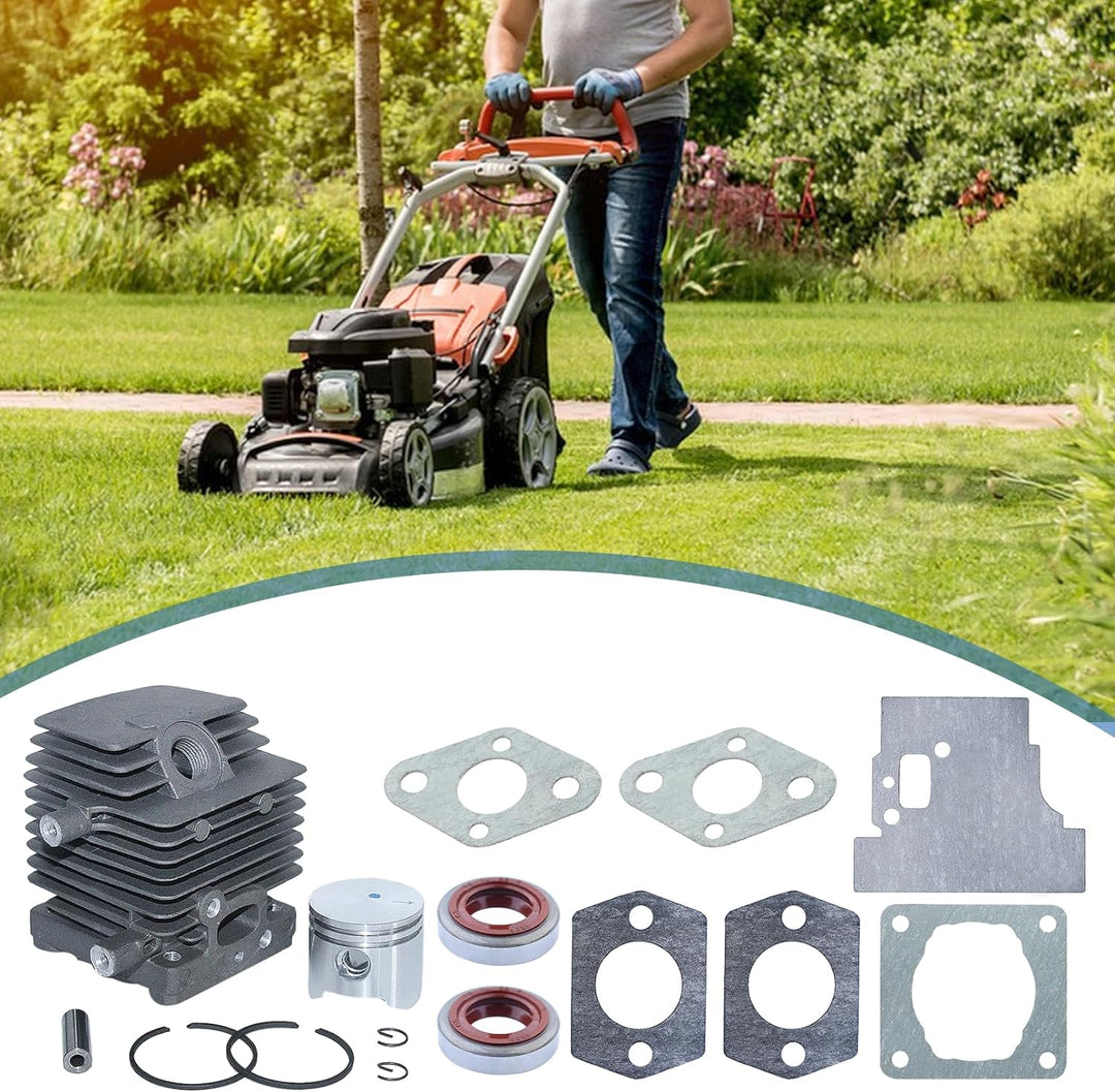 AUMEL 34mm Zylinderkolbenbolzen Dichtungssatz Passend für Stihl FS75 FS80 FS85 FC75 FC85 FH75 FR85 H