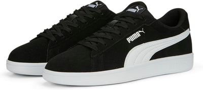 PUMA Unisex Smash 3.0 Sneaker 41 EU Puma Black Puma White, 41 EU Puma Black Puma White