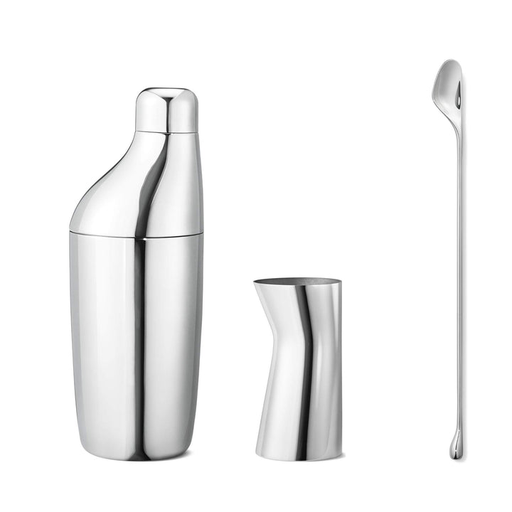 Georg Jensen Sky Geschenkset, hochglanzpolierter Edelstahl, 3-teilig, Edelstahl