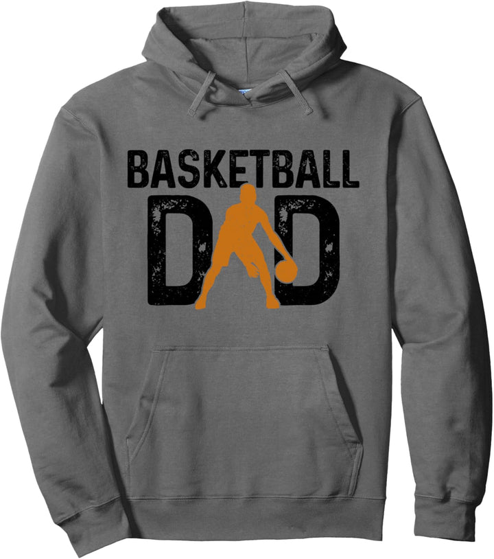 Basketball Dad Bball Spieler Trainer Team Sport Vintage Pullover Hoodie