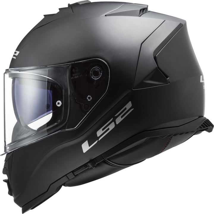 LS2 Motorradhelm FF800 STORM SOLID MATT BLACK, Schwarz, M M Schwarz, M Schwarz