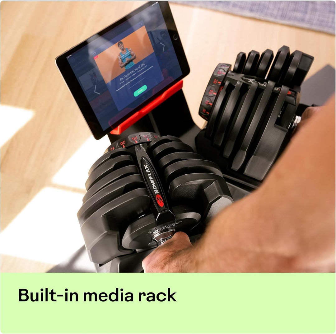 Bowflex Hantelständer mit Media Rack EU
