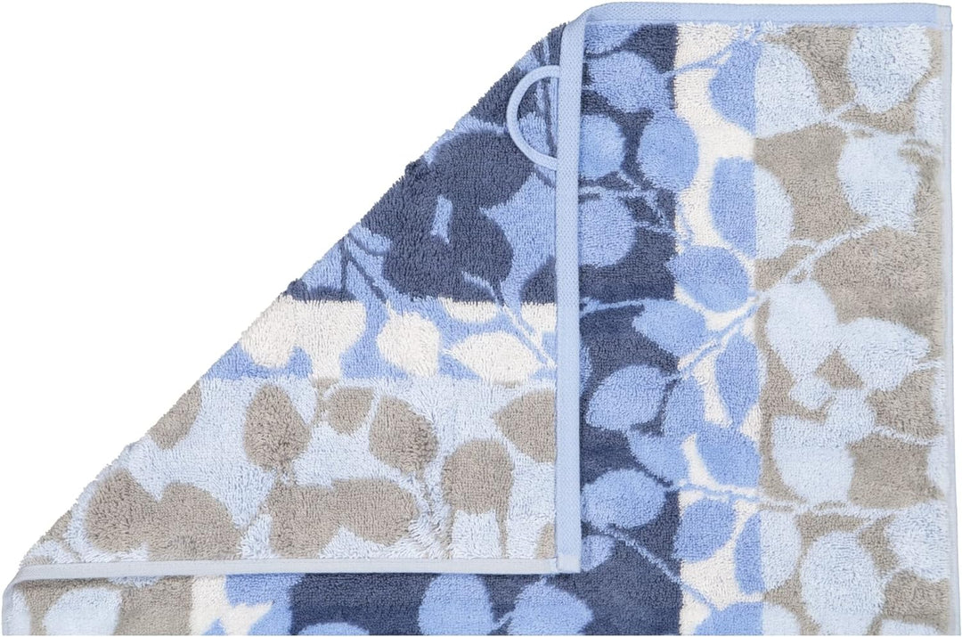 CAWÖ Home Handtücher Noblesse Harmony Floral 1086 Sky - 17 Duschtuch 80x160 cm, Duschtuch 80x160 cm