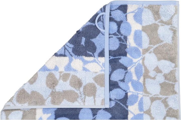 CAWÖ Home Handtücher Noblesse Harmony Floral 1086 Sky - 17 Duschtuch 80x160 cm, Duschtuch 80x160 cm
