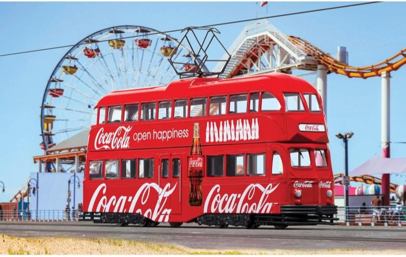 Coca Cola Doppeldecker-Strassenbahn, Open Happiness