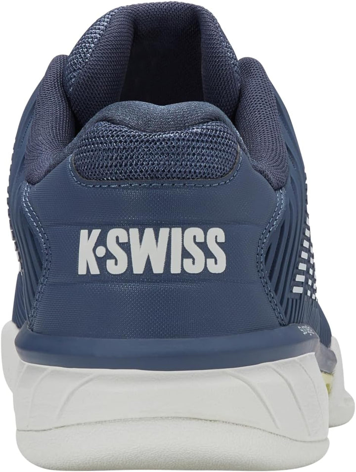 K-Swiss Herren Hypercourt Express 2 Carpet Tennis Shoe 42 EU Vintage Indigo Blanc De Blanc Luminary