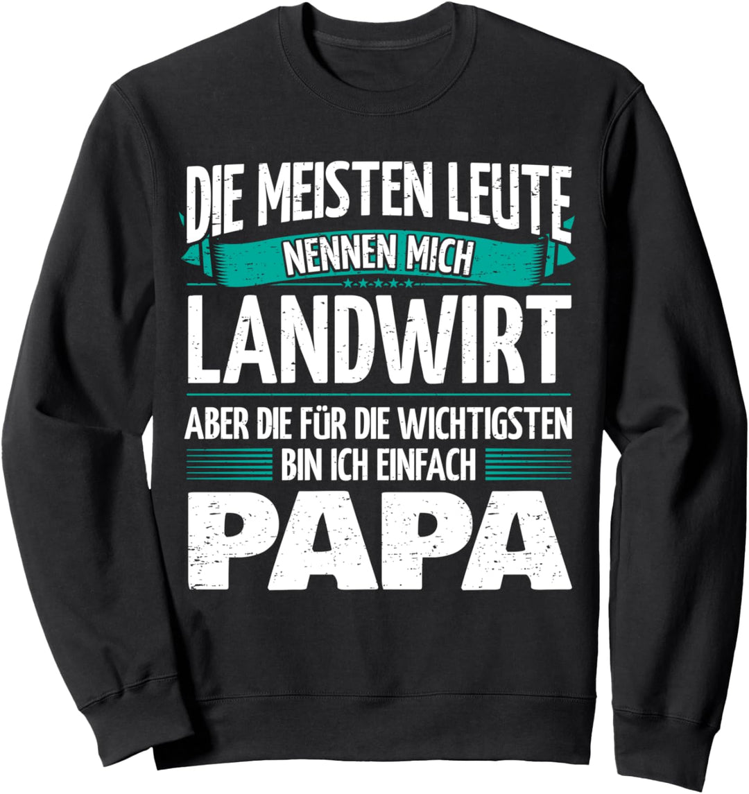 Vater Landwirt Sweatshirt