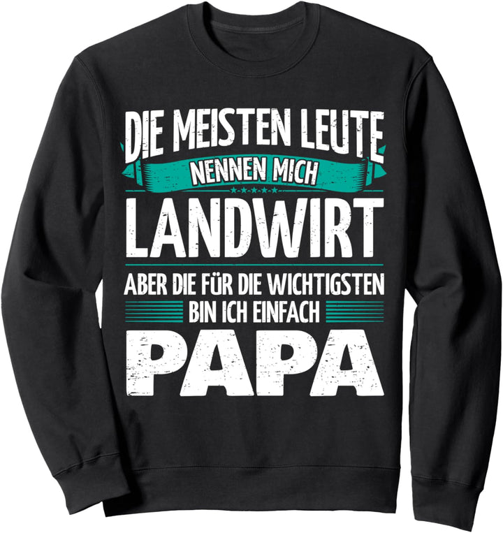Vater Landwirt Sweatshirt