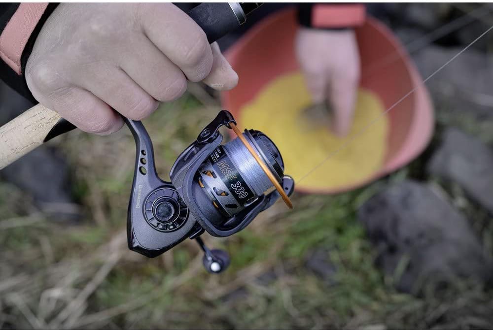 Browning Black Magic MSF Angelrolle Feederrolle Frontbremsrolle zum Feederangeln mit Bremskraft bis