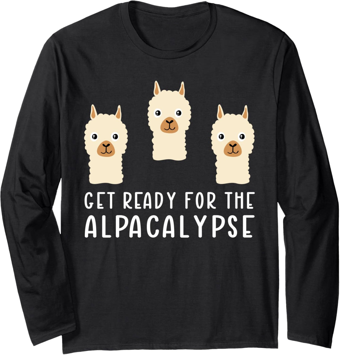 Alpaka - Machen Sie sich bereit für die "Alpacalypse" Langarmshirt