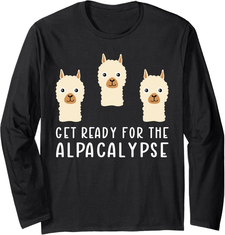 Alpaka - Machen Sie sich bereit für die "Alpacalypse" Langarmshirt
