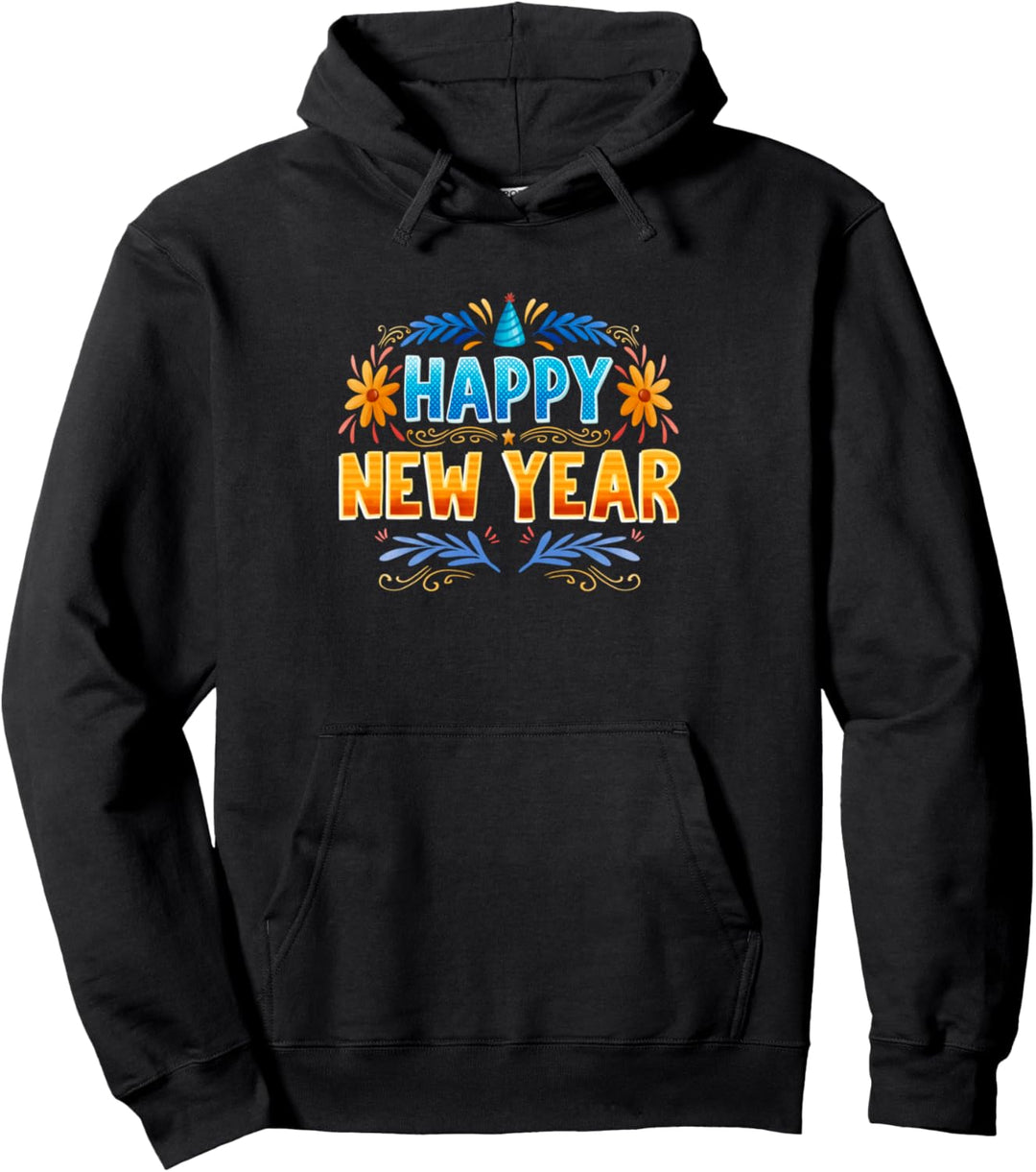 Happy New Year Silvester Pullover Hoodie