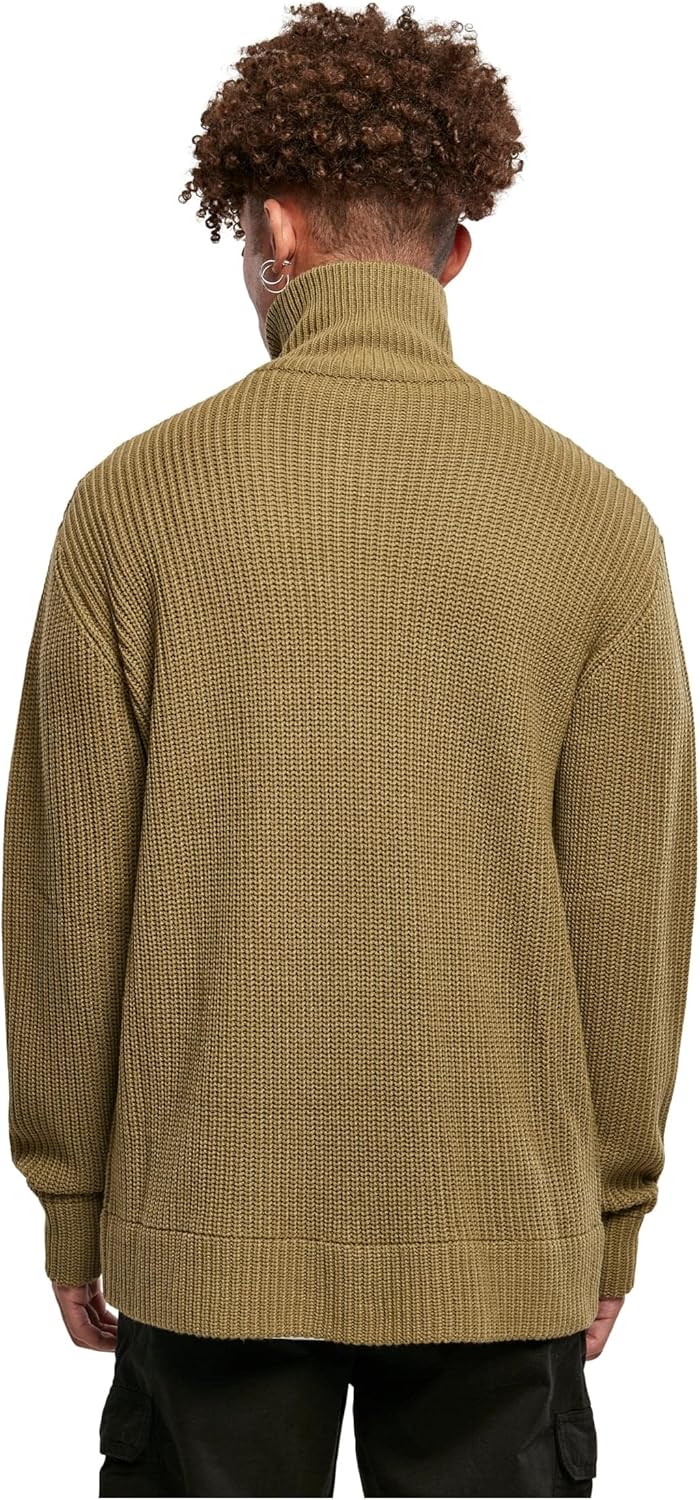 Urban Classics Herren Zip Cardigan L Tiniolive, L Tiniolive