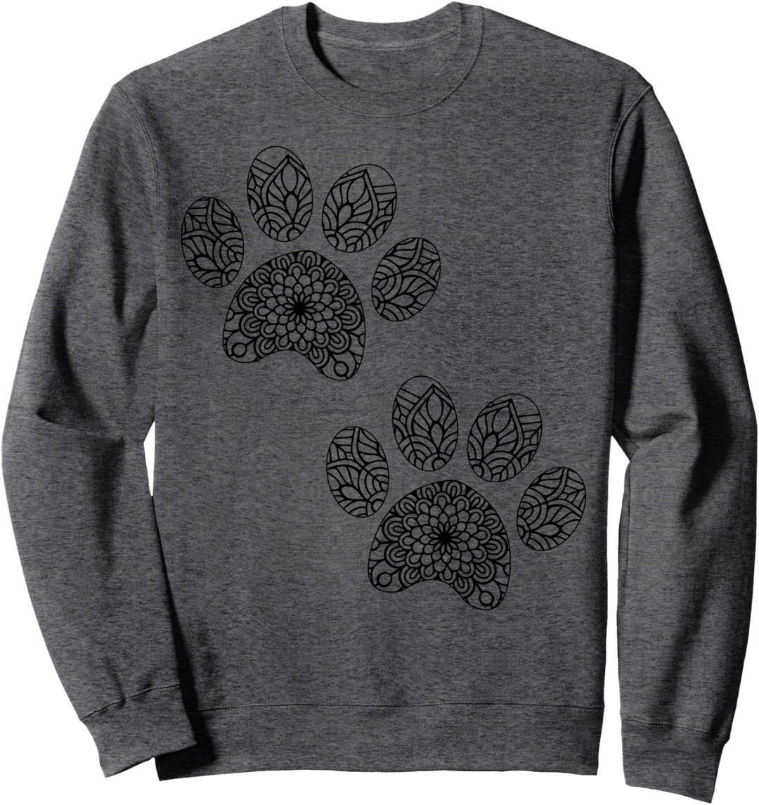Cat Paws Mandala Design 1 - Fan Fun Sweatshirt