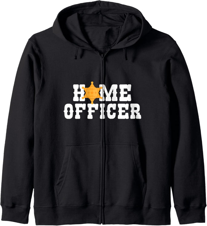 Geschenkidee Home Officer Sheriff Kapuzenjacke