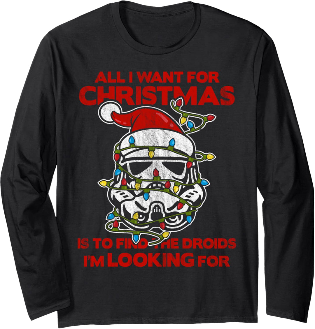 Star Wars Holiday Lights Trooper Langarmshirt