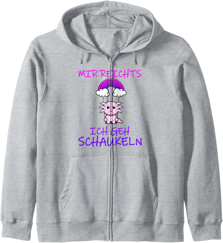 Mir reichts ich geh schaukeln Kapuzenjacke