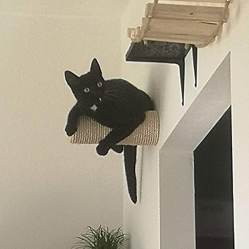 Original Capri Corner Kletter Stufe (XL Ø 10 cm) Wand Stufe für Katzen Catwalk Treppe Wandpark Sisal