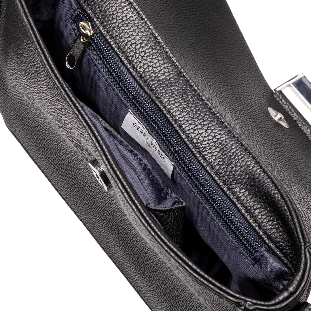 Gerry Weber - talk different ll shoulderbag shf lightgrey Schwarz (Black 900), Schwarz (Black 900)