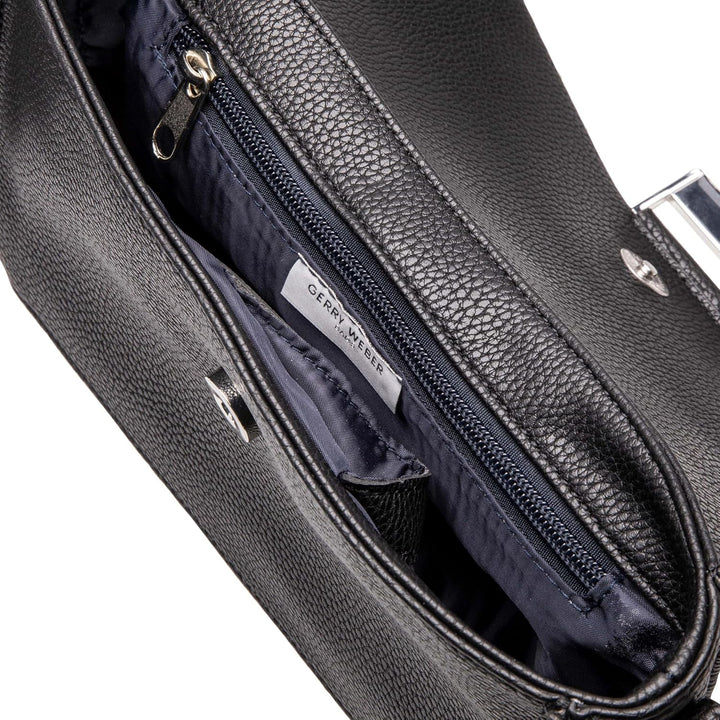 Gerry Weber - talk different ll shoulderbag shf lightgrey Schwarz (Black 900), Schwarz (Black 900)