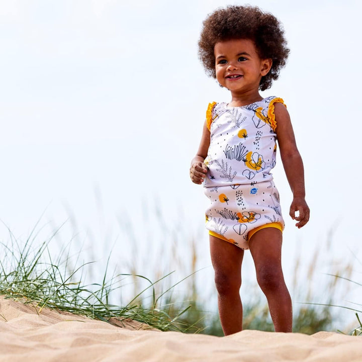 Splash About Happy Nappy-Anzug 3-9 Monate Flower Meadow, 3-9 Monate Flower Meadow