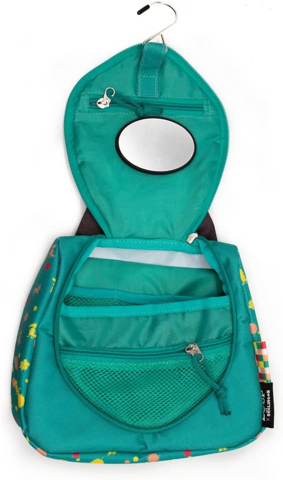 Loup by Auzou x Les Déglingos Kulturbeutel, Wolf, für Kinder und Babys, für Jungen und Mädchen, prak