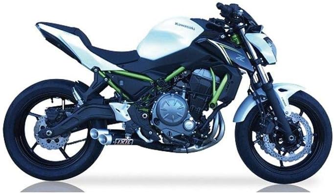 IXIL Hyperlow black XL Komplettanlage für KAWASAKI Z 650, 17- (Euro4) (Black)