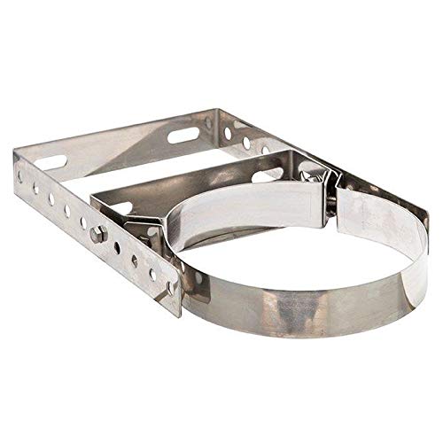 DW Complete Wandhalter verstellbar 75-300mm für DN 150mm Wandhalter 75-300mm Durchmesser 150mm, Wand