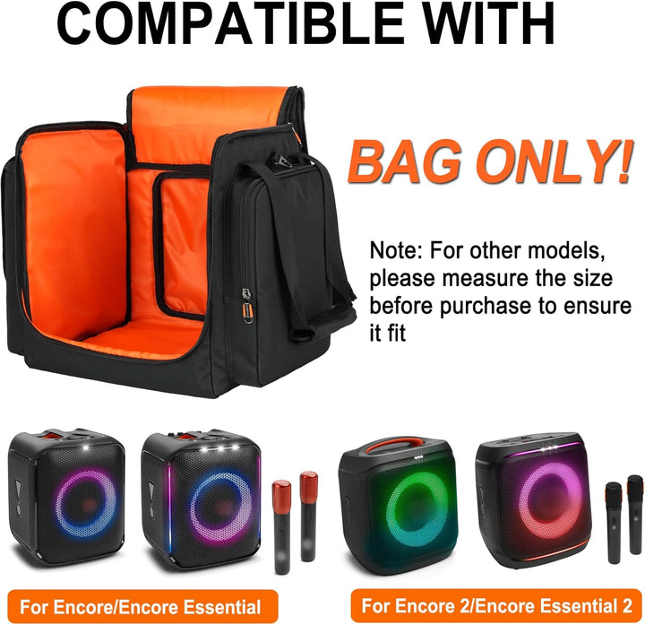 Taschen für JBL Partybox Encore Essential,Tragbare Lautsprecher-Tragetasche Passend für Encore mit S