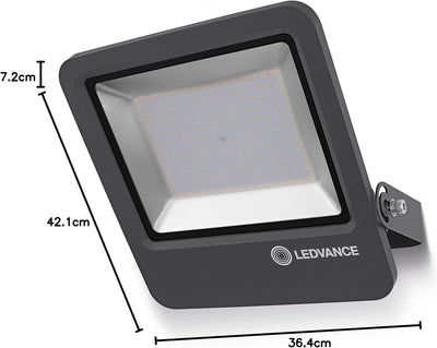 LEDVANCE LED Fluter, Leuchte für Aussenanwendungen, Kaltweiss, Endura Flood Kaltweiss Single-Pack 15