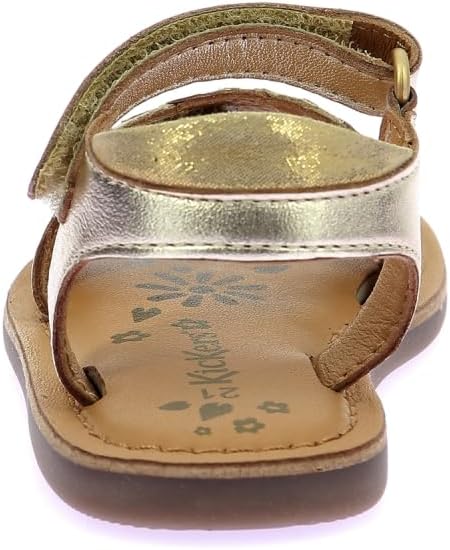Kickers Mädchen Dyastar Sandale, Helles Gold