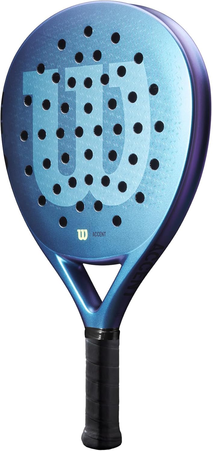Wilson Padel-Schläger Accent, Carbon-Glasfaser/Eva, 361 g