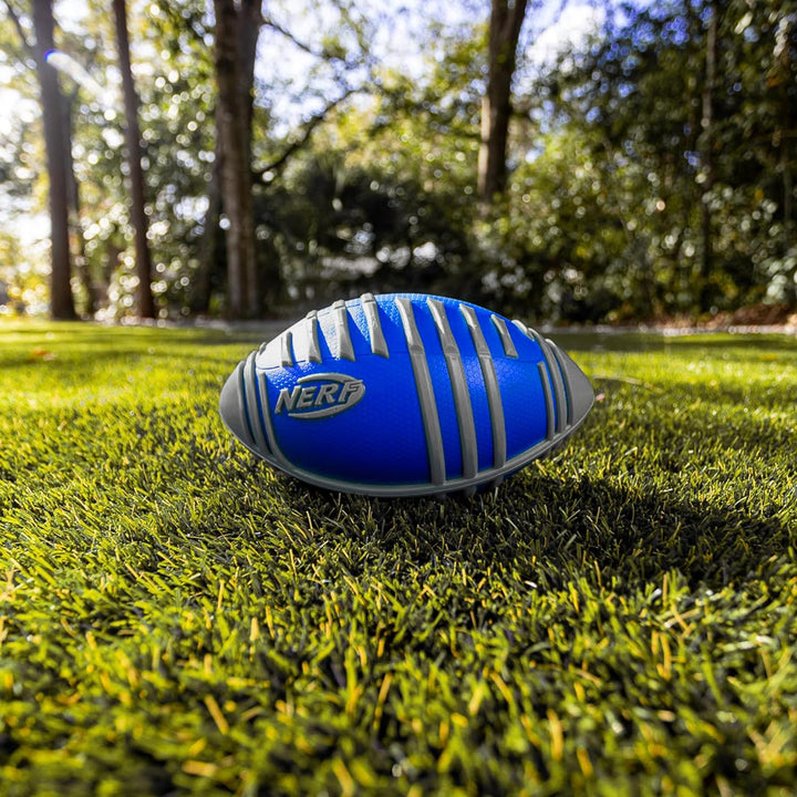 NERF Weather Blitz Foam Football for All-Weather Play -- Easy-to-Hold Grips – Great for Indoor and O