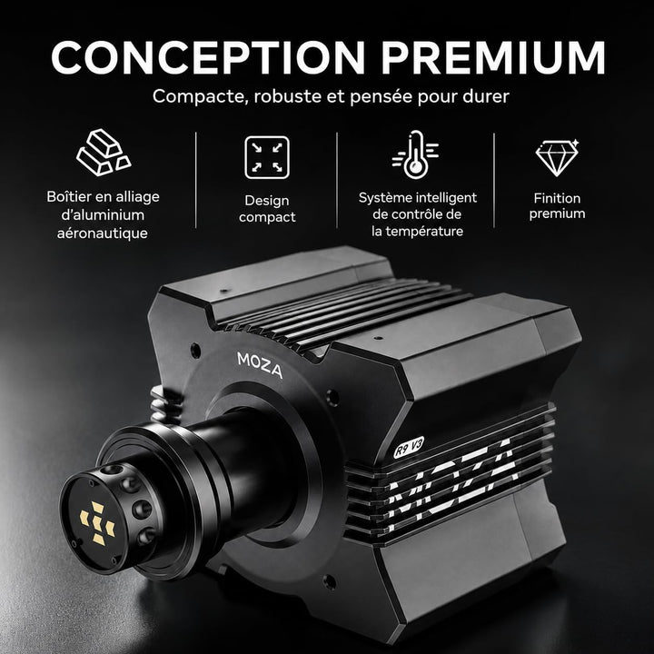 MOZA R9 V3 Direct Drive Wheel Base 9 Nm Force Feedback für Sim Racing PC