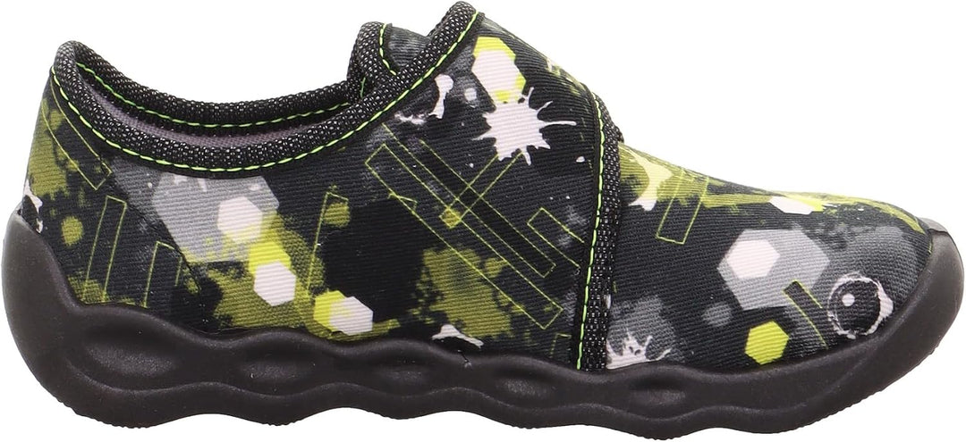 Superfit Jungen Bubble Hausschuhe 1-006273Hausschuhe 27 EU Schwarz Mehrfarbig 0010, 27 EU Schwarz Me