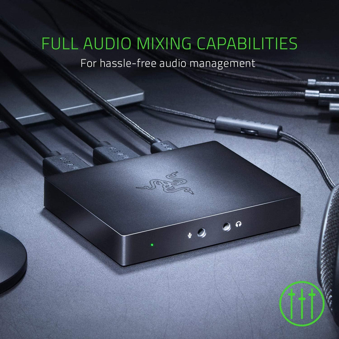 Razer Ripsaw HD - Game Capture Card für Profi-Streaming (Full-HD 1080p Aufzeichnungskarte, 60 FPS, 4