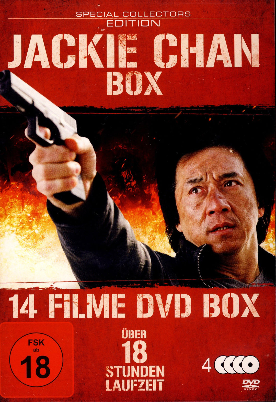 Jackie Chan Box - Special Edition - 14 Filme-Box mit über 18 Std Laufzeit [4 DVDs], DVD