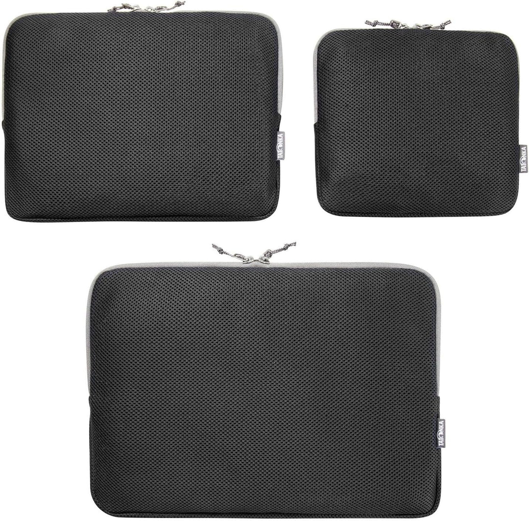 Tatonka Air Mesh Pocket Set (3 Stück) - DREI flach und leicht gepolsterte Netztaschen in DREI Grösse