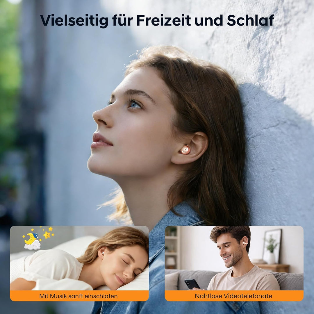 LESUN Open Ear Kopfhörer 6.0 (Champagner-Gold) Das Gold, Das Gold
