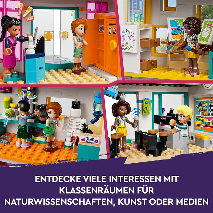 LEGO 41731 Friends Internationale Schule, Modular Building Spielzeug zum Bauen für Mädchen und Junge