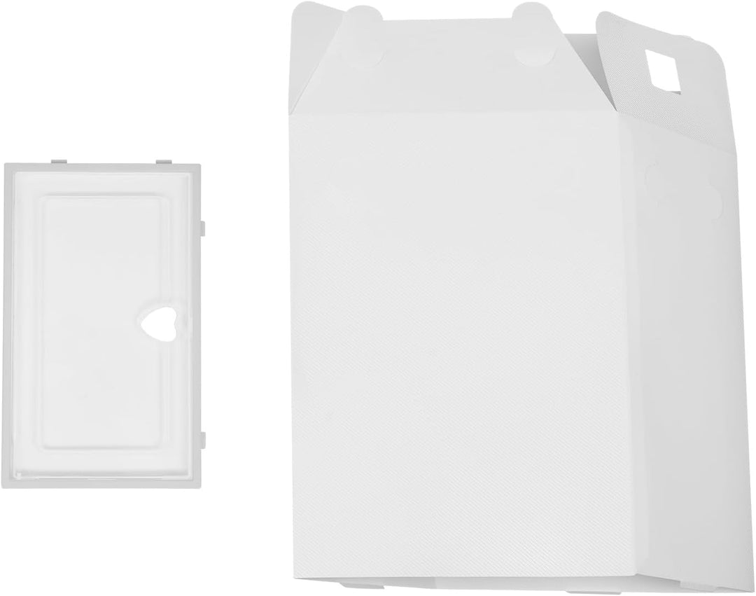 20er Pack durchsichtige Schuhbox Aufbewahrung, Faltbare Display Box Container Schrank Regal Schuh Or