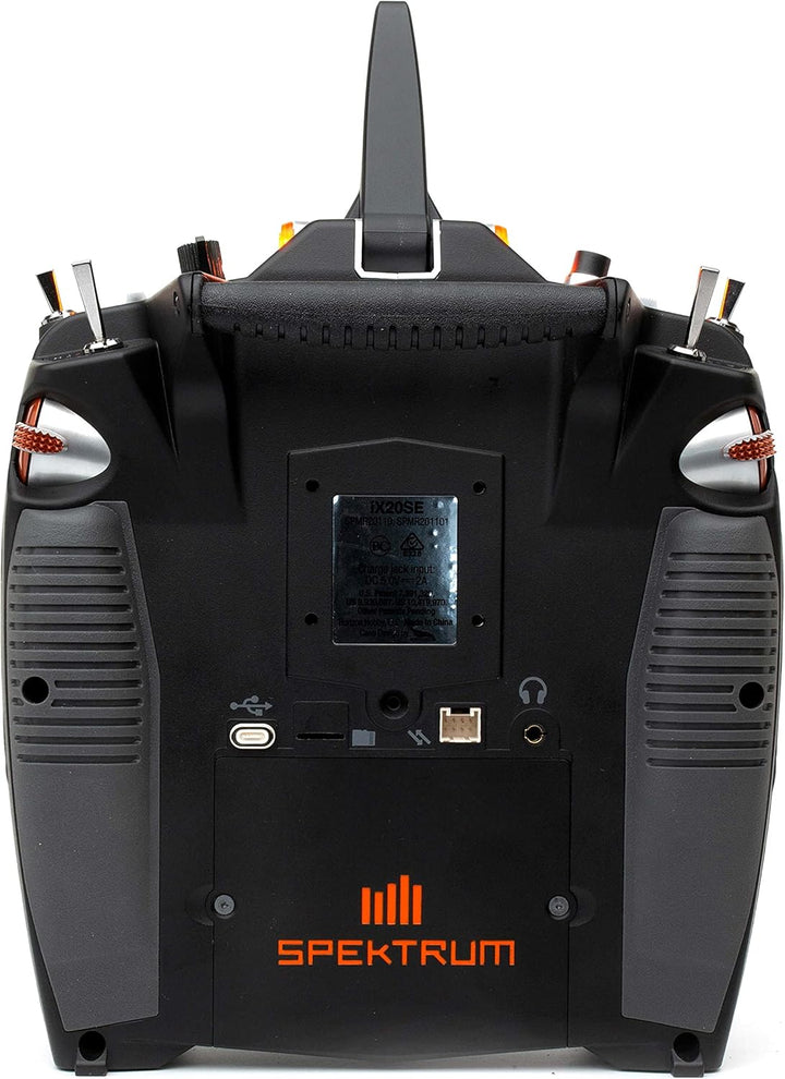 Spektrum SPMR20110EU iX20 20-Channel Special Edition Transmitter, International, Grey/Silver