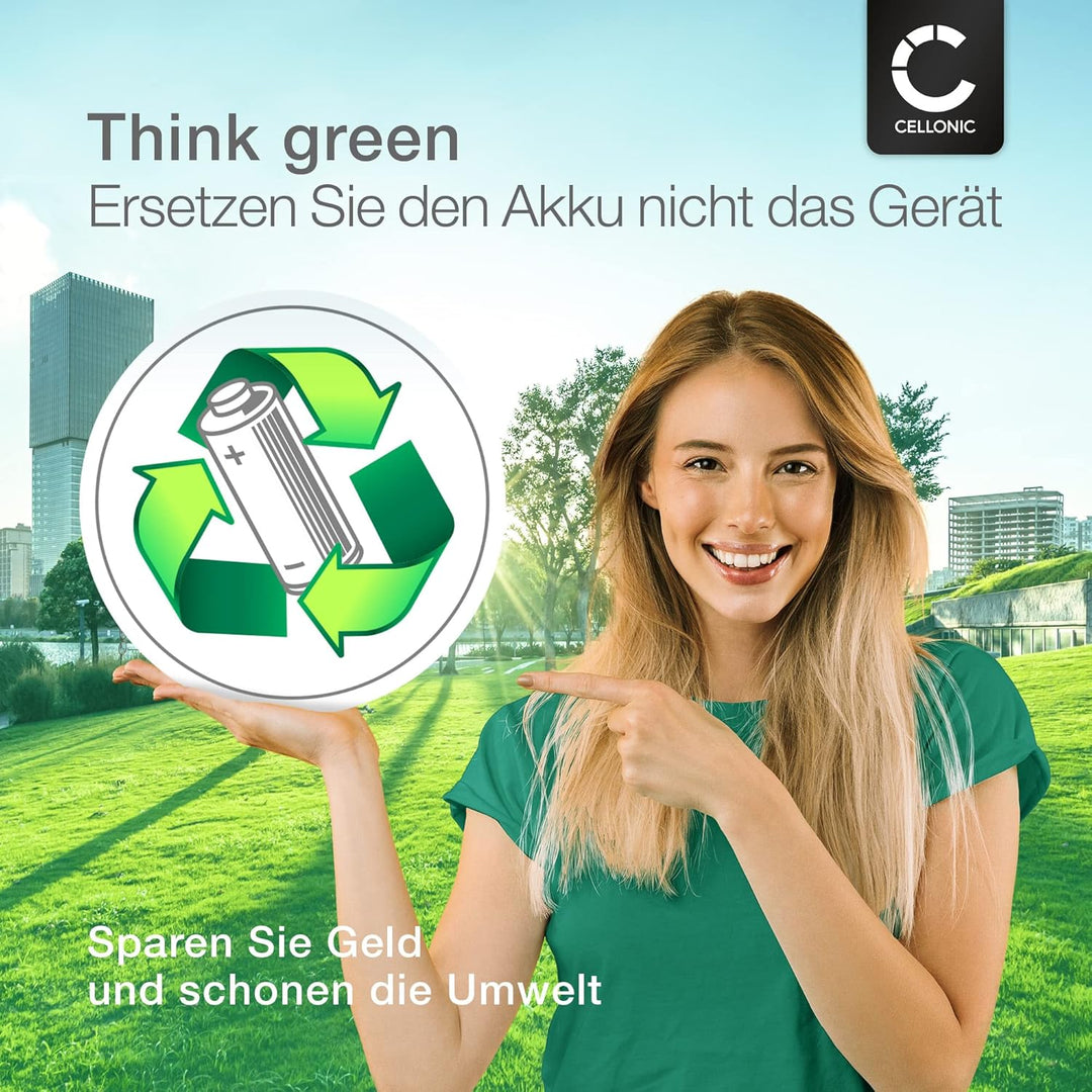 CELLONIC, Lautsprecherakku kompatibel mit Harman Kardon Go Play, Go Play, Go Play Mini (3000mAh, 7.4