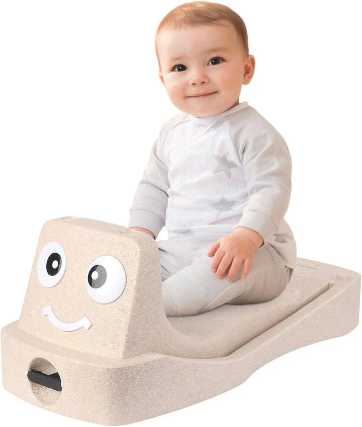 Supfine Rutschauto Baby Walker 5 in 1, EPP Babyrutscher mit Geräuschlosen Rädern, 52x22.5x24 cm, Bab