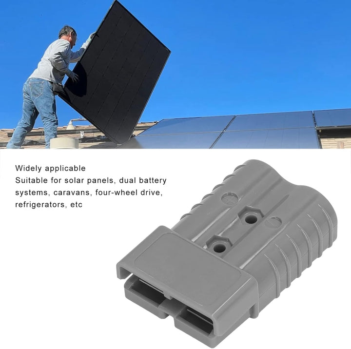 350 A 600 V Stecker, Batterie-Schnellanschluss-Set für Auto, Solar, Wohnwagen, Boot, Gabelstapler, 3