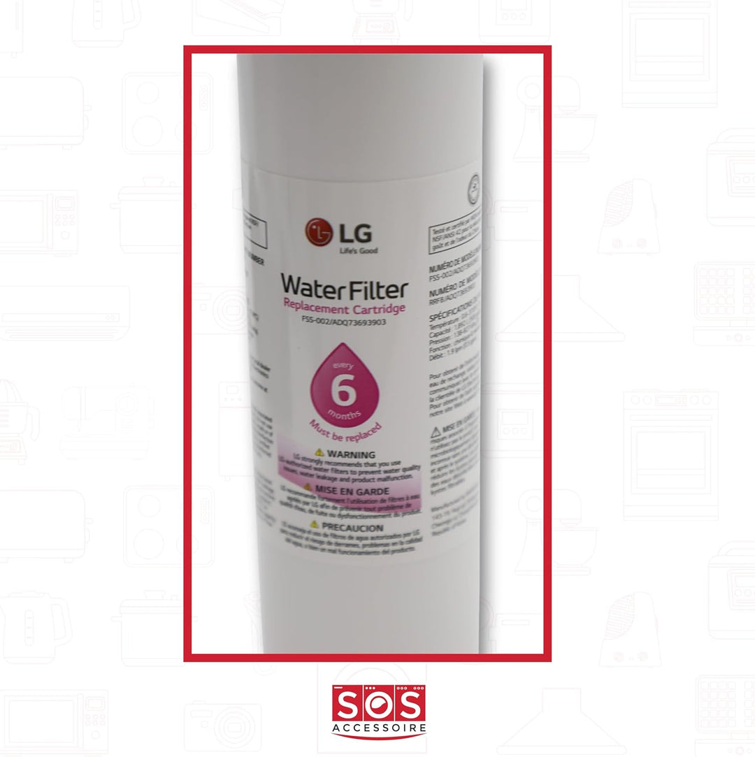 LG 5231JA2010B Ersatzfilterkassette für Wasserfilter 1 Stück (1er Pack)