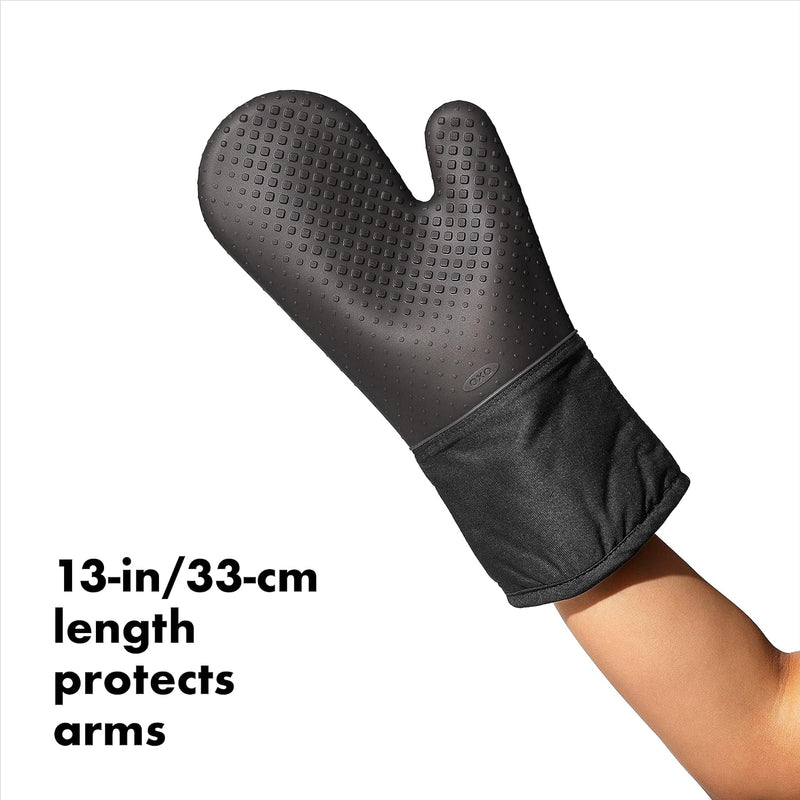 OXO Good Grips Silicone Oven Mitt - Black, Mitt - Black