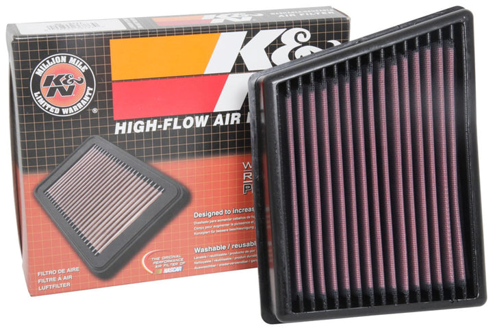 K&amp;N 33-3117 Motorluftfilter: Hochleistung, Prämie, Abwaschbar, Ersatzfilter,Erhöhte Leistung, 2017-2