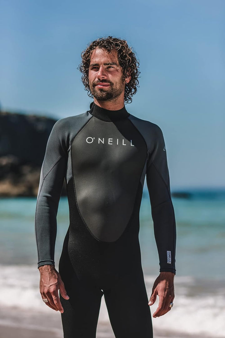 O'Neill Neoprenanzug Reactor II 3/2mm Backzip Full L Graph/Dayglo, L Graph/Dayglo