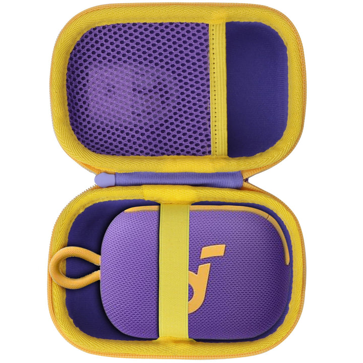 Lebakort Hart Tasche Hülle Etui Tasche für Soundcore Select 4 Go Ultraportabel Bluetooth Lautspreche